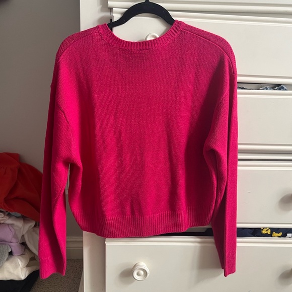 Divided Womens hot pink sweater - Picture 2 of 4